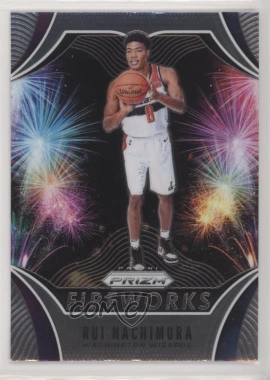 2019-20 Panini Prizm Fireworks Rui Hachimura #29 n1u
