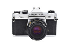 PENTAX K 1000 SE 35mm Film Camera with SMC PENTAX-A 1:2 /50mm Lens
