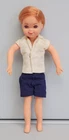 Vintage 1965 Mattel Todd Bendable Boy Barbie Doll, Tutti’s Tiny Twin Brother 6"
