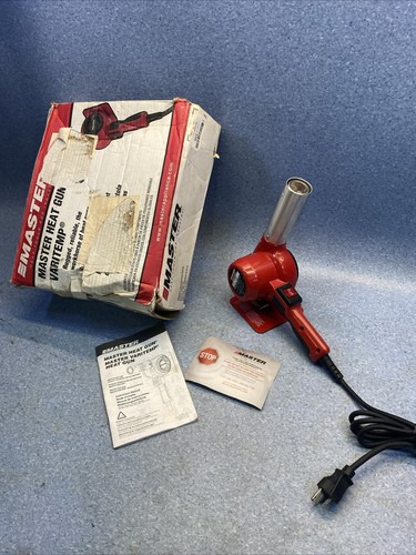 Master Appliance Hg-302D Industrial Heat Gun Electric 220V STRAIGHT BLADE PLUG