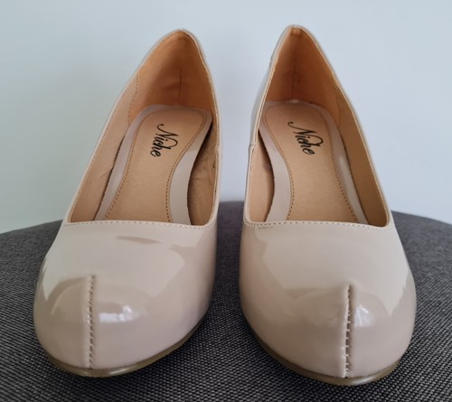 Pumps - Lack - Beige Nude - 36 - 7 cm - sehr gut*@* - Bild 3 von 8
