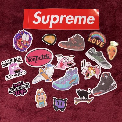 Supreme plus random Stickers set 