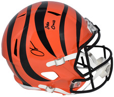 CHAD JOHNSON SIGNED CINCINNATI BENGALS FULL SIZE SPEED HELMET W/ OCHO CINCO