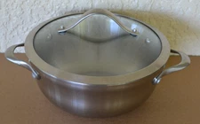 Calphalon Contemporary Stainless Steel 3qt.  Chef's Casserole Pan with Lid