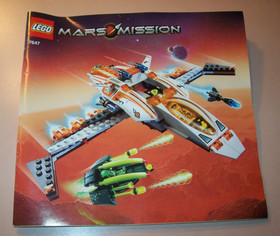 Lego 7647 Mars Mission: MX-41 Switch Fighter, Incomplete
