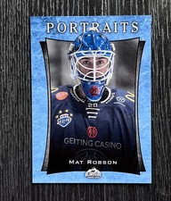2025-26 Blindside Portraits - Mat Robson #PT-...
