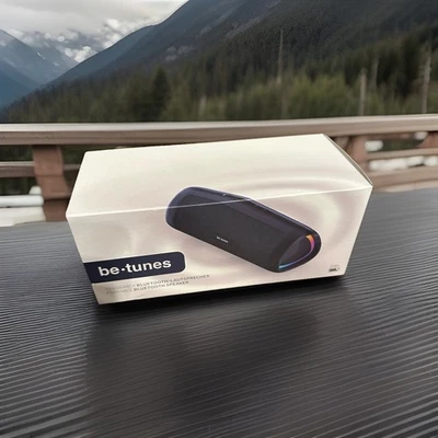 BE TUNES be-tunes Bluetooth Lautsprecher ‼️ 24 std. Akku ‼️Kleine Musikbox mit LED-Licht