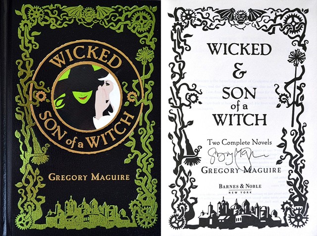 Gregory Maguire~SIGNED~Wicked & Son of a Witch~1st Edition HC Ltd Ed