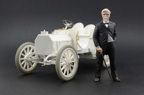 Wilhelm Maybach Figure voor 1:18 Schuco Benz HP35  NO CAR - Afbeelding 1 van 9