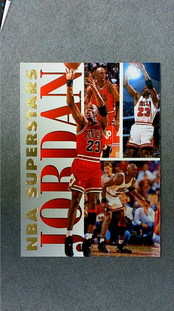 1993-94 Fleer NBA Superstars #7 Michael Jordan Bulls