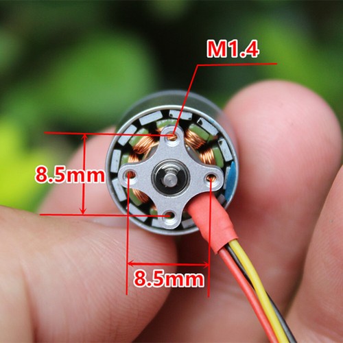1PCS 14mm 4300KV RC Drone Brushless Motor 1104 For 1S-3S FPV Racing Quadcopter - Picture 7 of 9