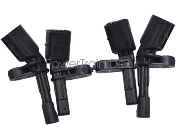 4 pcs OEM Front and Rear ABS Wheel Speed Sensor for Audi Q3 VW Beetle Golf Jetta Foto 3 de 4