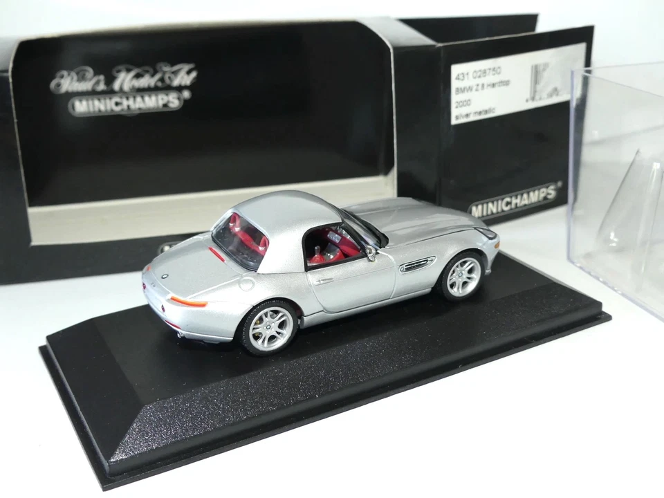 BMW Z8 HARDTOP 2000 Gris MINICHAMPS 1:43 - Photo 2/2