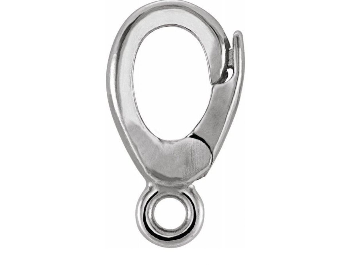 Sterling Silver Enhancer Bail For Pendant Charms Assembly Clasp