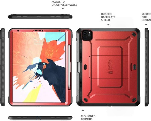 SUPCASE für Apple iPad Pro 12,9" 2020 Hülle Displayabdeckung Unterstützung Bleistift Aufladen - Bild 6 von 27
