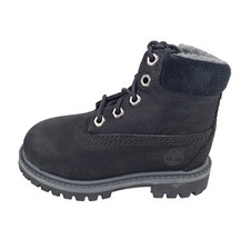 Timberland 6 In TODDLER TB0A13KP Premium Boot Waterproof Outdoors Black Sz 6
