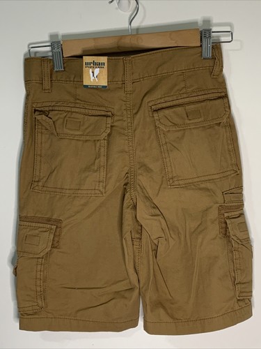 URBAN PIPELINE BOYS SIZE 10 CARGO SHORTS MEDAL BRONZE - Picture 2 of 4
