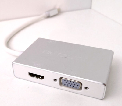 Ink-Topoint 4 in 1 Thunderbolt Mini Displayport HDMI DisplayPort VGA DVI 4K x 2K