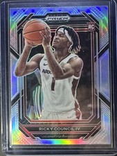 Ricky Council IV 2023 Prizm Draft #1 Rookie RC Silver Prizm