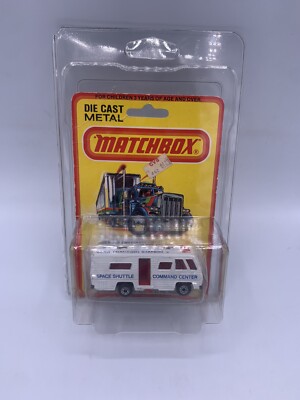 VINTAGE~BLISTER,1980 MATCHBOX METAL #54 NASA TRACKING VEHICLE W/ FREE CLAMSHELL