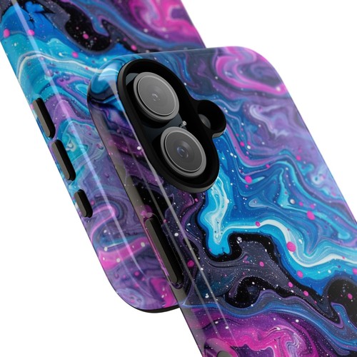 For iPhone 16 15 14 13 12 Phone Case Cover - Purple Twilight Liquid Hydro Dip - Picture 27 of 121