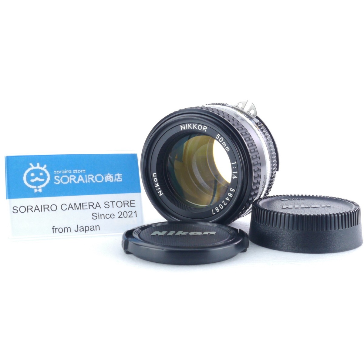 MINT] Nikon Ai-s AIS NIKKOR 50mm f/1.4 MF Standard Prime Lens From