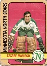 1972-73 Topps #104 Cesare Maniago Minnesota North Stars