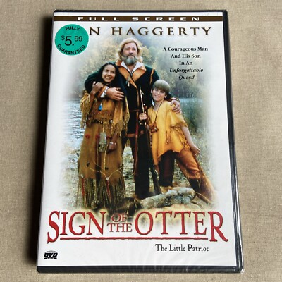 Sign Of The Otter - Little Patriot (DVD FS NEW 1995) Dan Haggerty Ryan Washburn