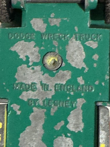 Vintage Matchbox No 13 BP Dodge Wrecker Tow Truck Made in England by Lesney - Picture 5 of 5