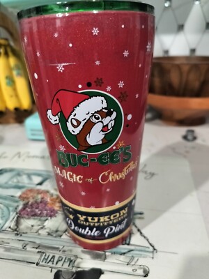 YUKON Buc-ee's Bucees 2024 ''Believe in the Magic of Christmas'' 32oz  Tumbler 