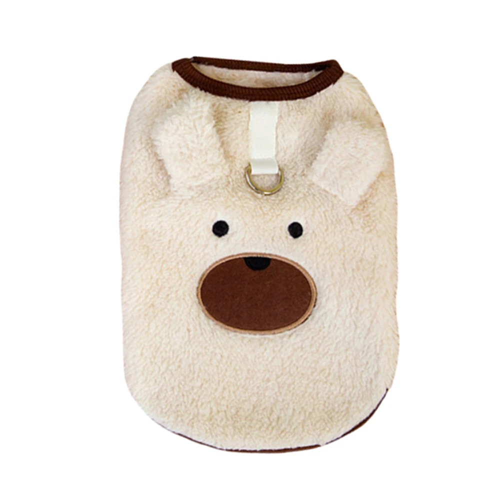 VETEMENTS Orso Modello Animali Domestici Abbigliamento Doppio Lato Velluto Cuccioli Felpe con Cappuccio Fai da Te Cartoni Animati 