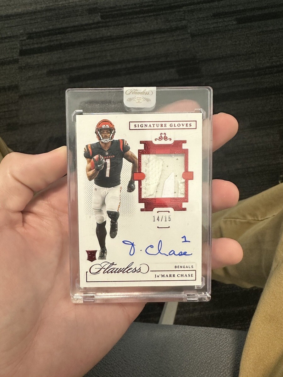 ????2021 Flawless Football Jamarr Chase Rookie Signature 