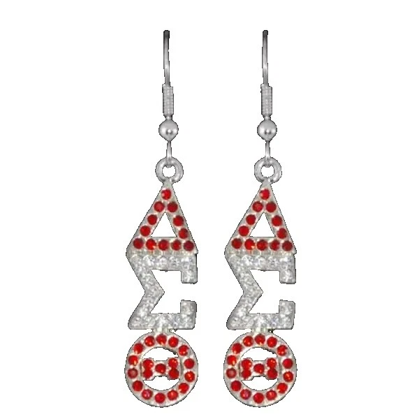 Glass Silver Plated Fashion Earrings