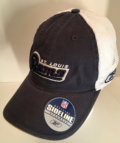 VINTAGE ST. LOUIS RAMS REEBOK Mesh HAT 