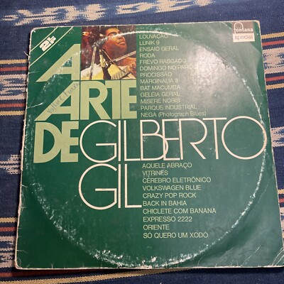 Gilberto Gil    A Arte De Gilberto Gil 2  LP