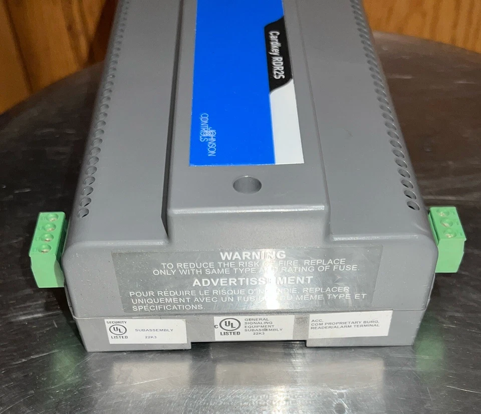 Módulo de interfaz de puerta Johnson Controls Cardkey RDR2S S300-DIN-RDR2S usado Foto 4 de 4