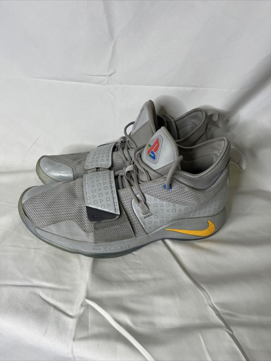 Nike PG 2.5 PlayStation Shoe Wolf Grey Paul George Size 11.5 Nike PG 2.5 PlayStation Shoe Wolf Grey Paul George Size 11.5