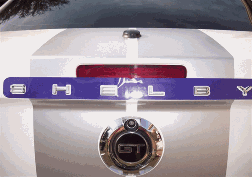Shelby O.E. Trunk Letter Template - 2006-2008 GT/GT-H/ 2007 GT500SE Ford Mustang