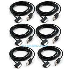 6X 10FT 30-PIN USB SYNC DATA POWER CHARGER BLACK CABLE IPHONE IPOD TOUCH IPAD