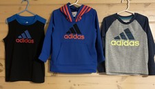 Adidas Little Boys 3 Piece Lot Shirt Size 4