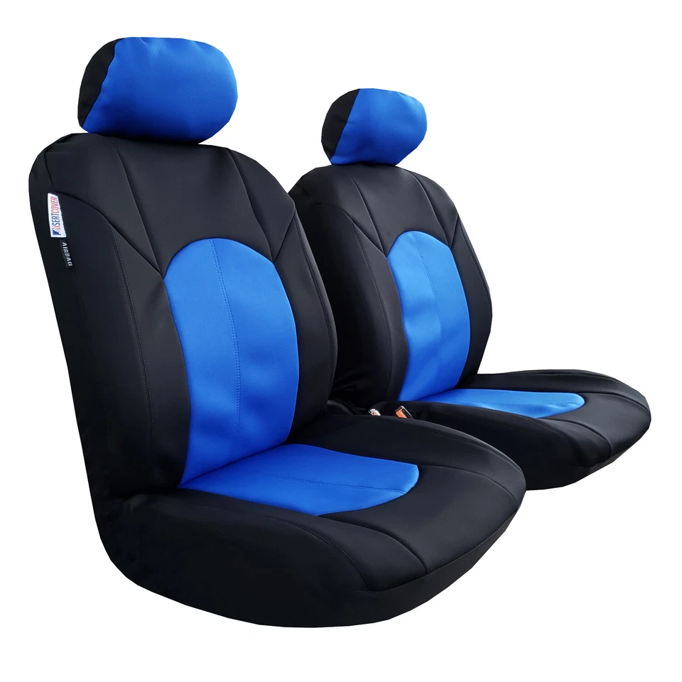Fundas de asiento de coche para Toyota Tacoma Tundra TRD impermeable traje húmedo delantero de neopreno Foto 4 de 4