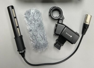 XLR-K2M XLR Adapter + ECM-XM1 Microphone For Sony ILCE-7SM2 A7S II