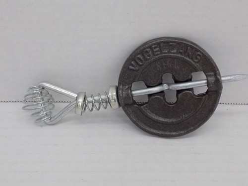 BRAND NEW VOGELZANG 3" WOOD STOVE CHIMNEY DAMPER CAST IRON ICE FISHING STOVE - Picture 2 of 4