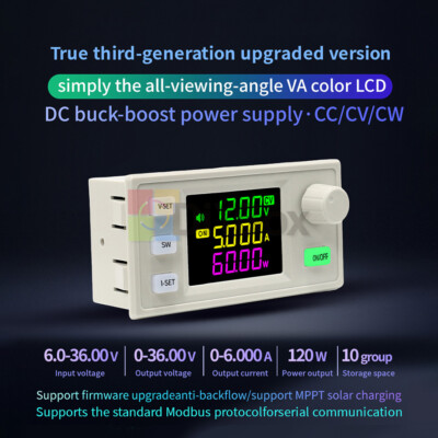 SK60X CNC Buck-Boost DC Adjustable Voltage Regulator Power Supply