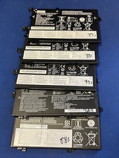 Lot of 5 Batteries ThinkPad L490 45Wh L17M3P53, L17M3P54, L17C3P52 - 80  Health