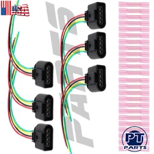 6x NEW Ignition Coil Connector Harness Plug Wiring FOR 2001-2016 Volkswagen