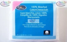Prym Bleached All Cotton Cheesecloth 3 Yd. x  36" Package Cooking/Crafts/Auto