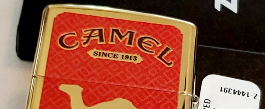 ZIPPO LIGHTER CAMEL Turkish Royal Red CZ 1029 LIMITED EDITION 50