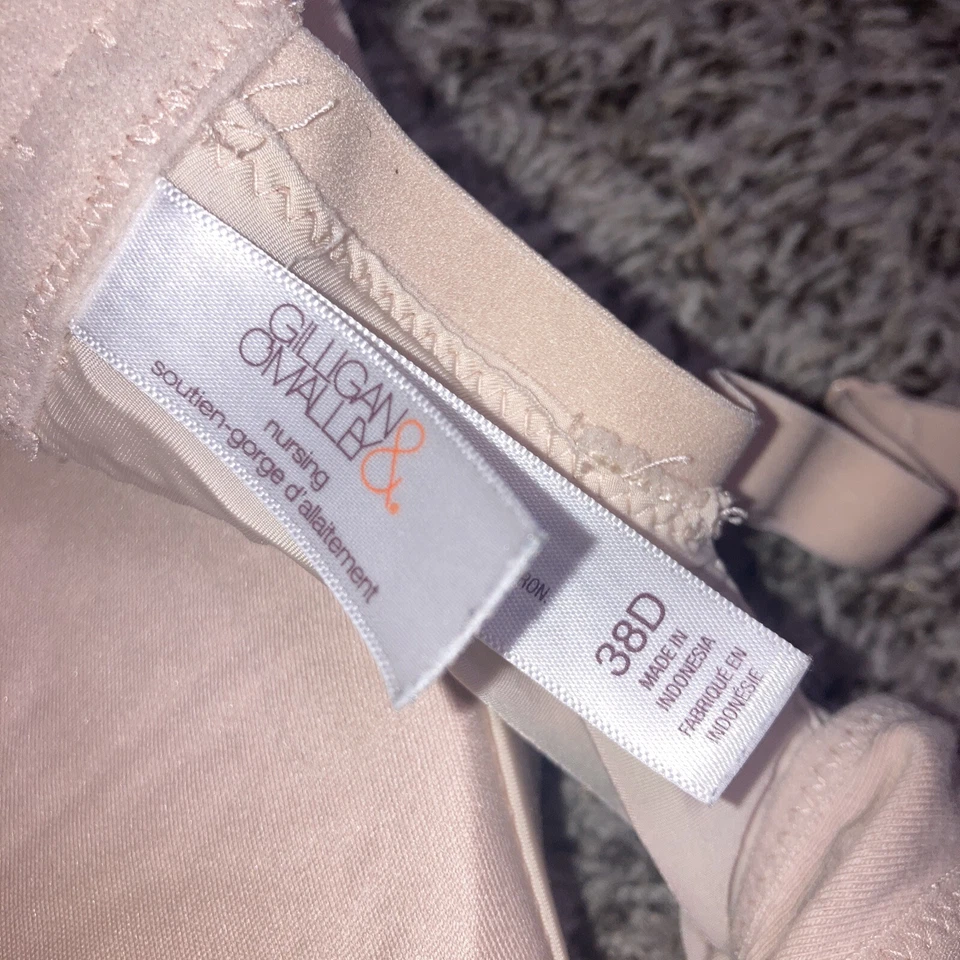Gilligan O’malley Nursing Bra- 38D Beige - Image 2 of 4
