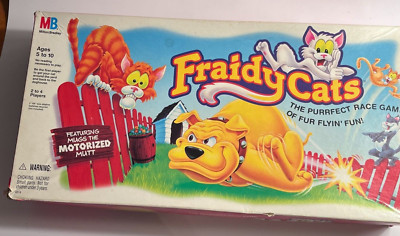 1994 Fraidy Cats by Milton Bradley- motorized mutt is NOT working